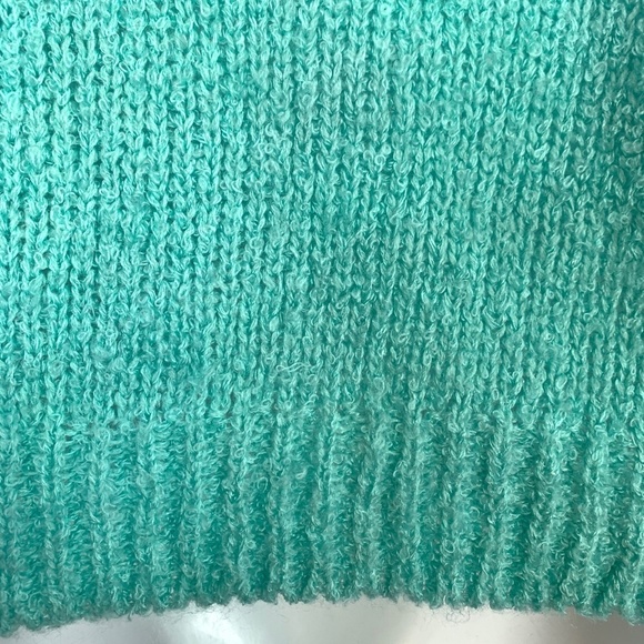 ANDREW ST JOHN Vintage V-Back Chunky Sweater sz M - Picture 15 of 16